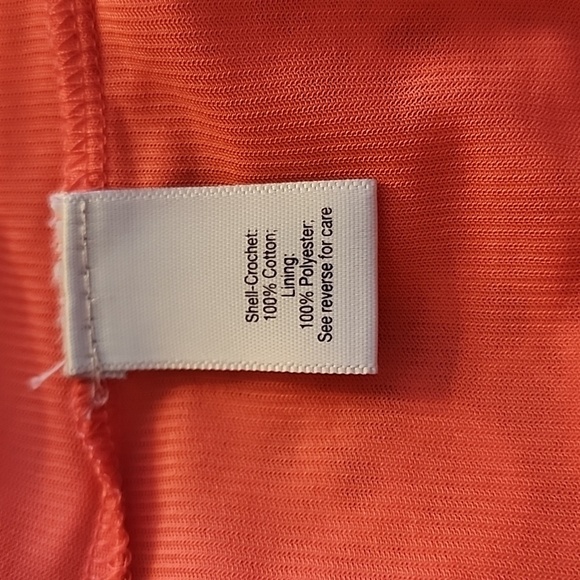 Jennifer Lopez Orange Lace Floral Dress Sleeveless Bohemian Feminine Spring - Picture 8 of 14